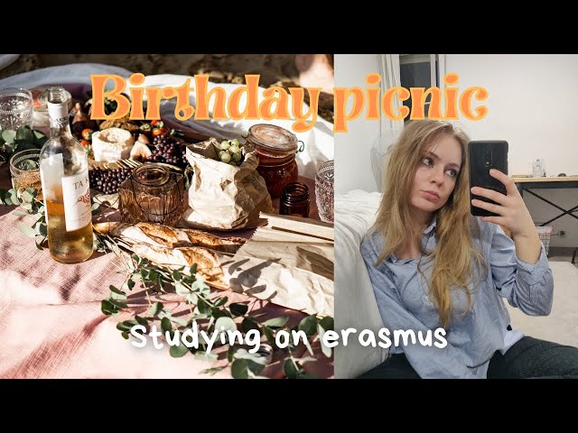 SURPRISE BIRTHDAY PARTY, STUDYING ON ERASMUS / erasmus in Madrid Vlog#2