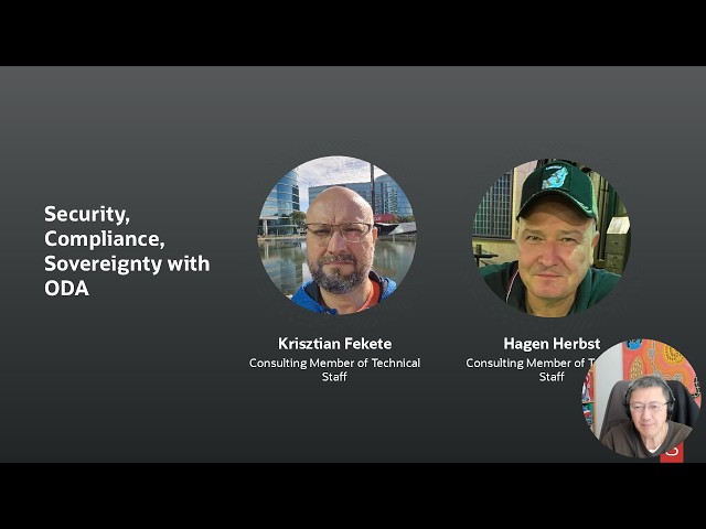 04 Practical Private AI - Achieving Security, Compliance, and Sovereignty with ODA On-Premises