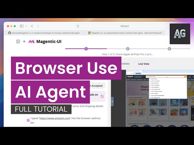 Magentic-UI: Open-Source Browser-Use AI Agent [Full Tutorial]