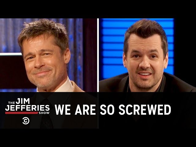 Brad Pitt Is the Jim Jefferies Show Weatherman - The Jim Jefferies Show