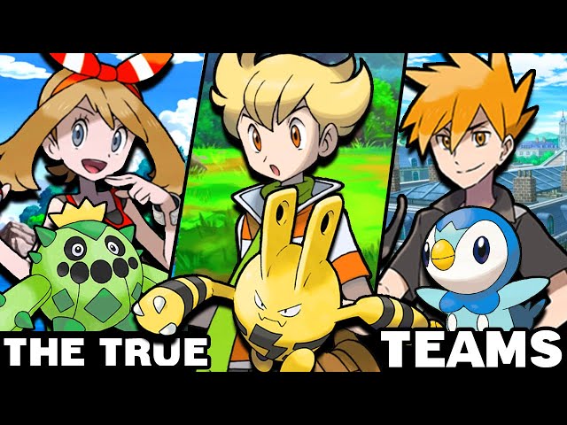 What Are the TRUE Pokemon TEAMS of Rivals