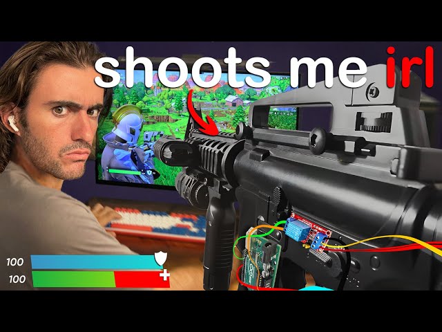 Fortnite but I get Shot IRL