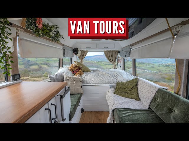 Big vs Small Van Tours + Wild Camping | UK Vanlife Series