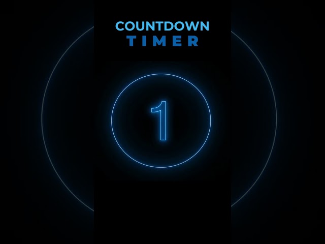 10 Second Tomer With Voice Countdown