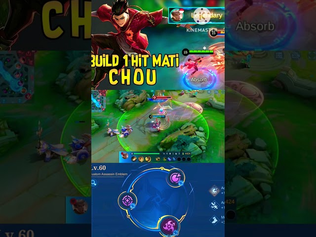 this chou build is broken #mobilelegends #meta #shorts