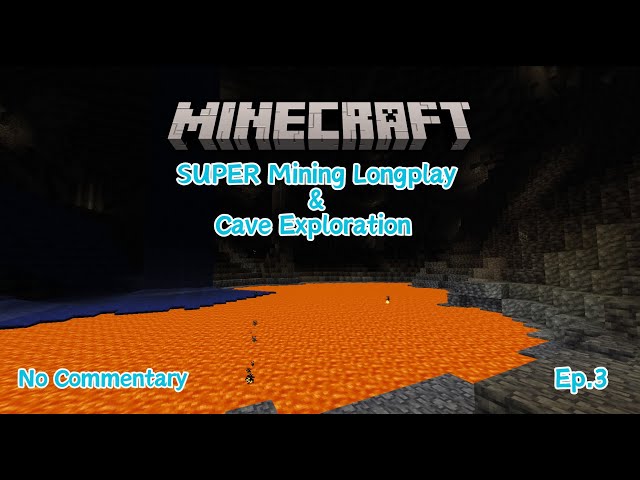 5 Hours of Minecraft Longplay - Cave Exploration and Ore Mining - No Commentary - 1.20 - Ep.3