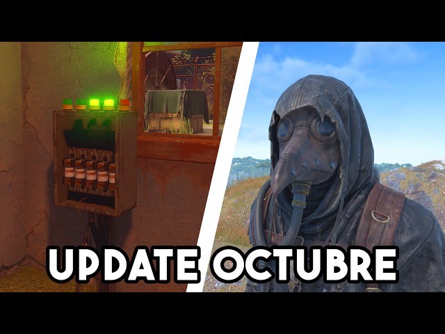 NEW PLAGUE SKIN AND LOOT ROOMS | RUST UPDATE OCTOBER 2026✅