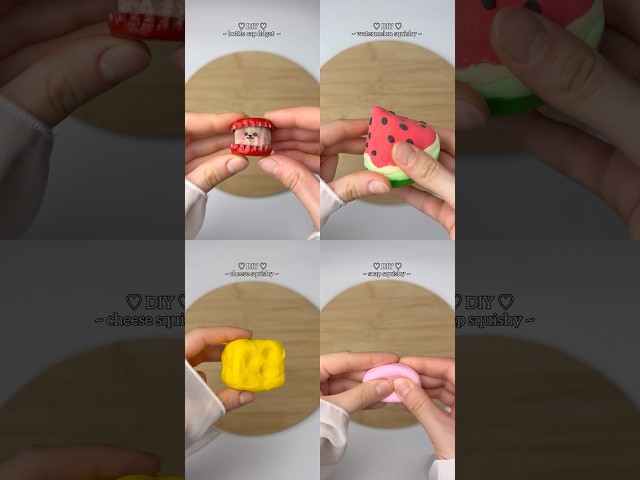 Easy AND Viral DIY Squishy Compilation | 4 Ideas