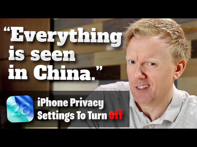 iOS 26 SCARY Privacy Settings To Turn Off Now!