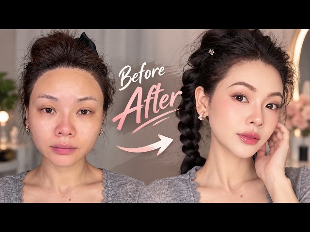 NO MAKEUP to SOFT GLAM | Fresh Before & After Makeup Transformation
