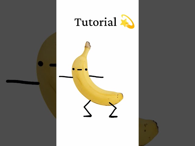 Tutorial 💫 Banana 🍌 #fypbielyoutubesubscribe