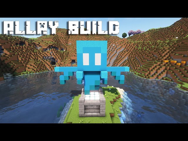How to Build the Allay Statue in Minecraft | Build Tutorial