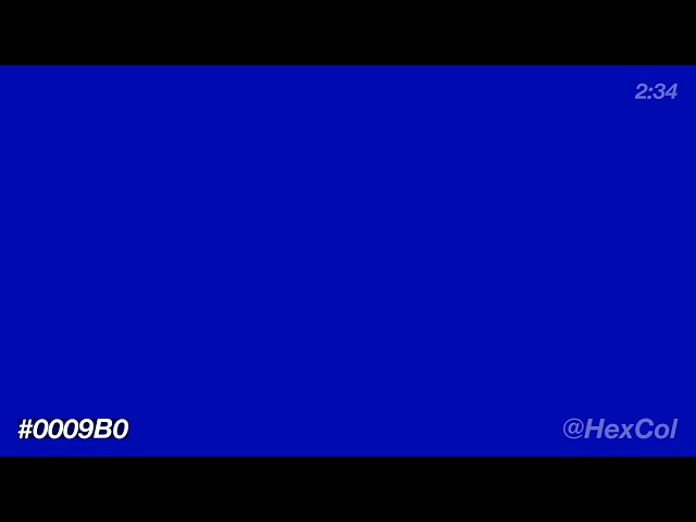 What does #0009B0 - Vivid Frosty Beige Storm look like? | Color Code Preview