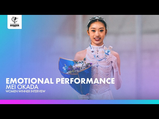Showcasing emotions on ice | Mei OKADA (JPN) | Women Winner Interview | Ankara 2026