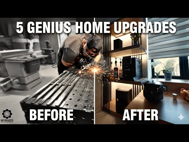 5 COOL PRODUCTS for a MODERN HOME: A stylish kitchen, a smart door, a floating bed and...