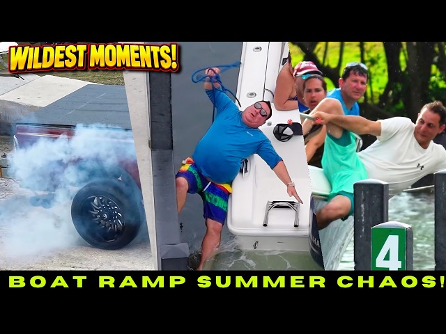 BOAT RAMP SUMMER CHAOS! THE WILDEST MOMENTS CAUGHT ON CAMERA!