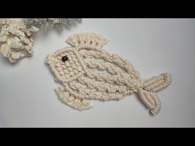 DIY Macrame Fish | Macrame Tutorial