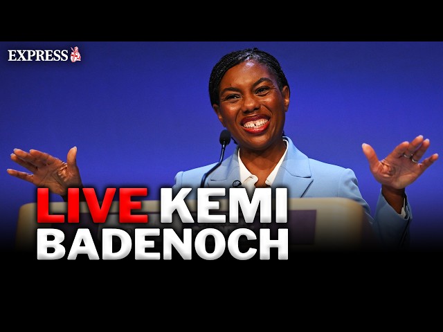 Kemi Badenoch delivers major speech at Tory Conference