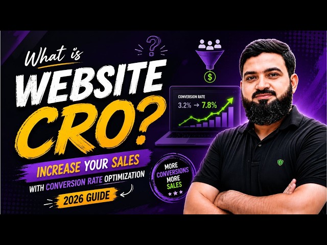 What is Website CRO? Increase Your Sales with Conversion Rate Optimization (2026 Guide)