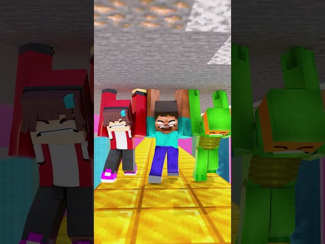 JJ Transformers vs Superheroes Girls in MEGA POWER Challenge Who is The Strongest? MAIZEN Minecraft