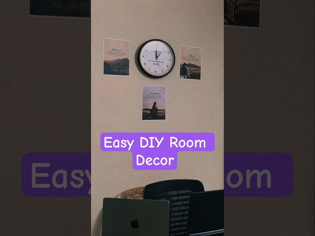 Wallpaper Setup with Sticker Printed by HP Laser Printer | Easy DIY Room Decor