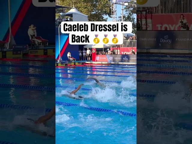 Caeleb Dressel Wins Another National Title