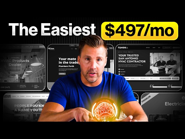 Build This One-Page AI Website in 5 Minutes and Charge $497/Mo