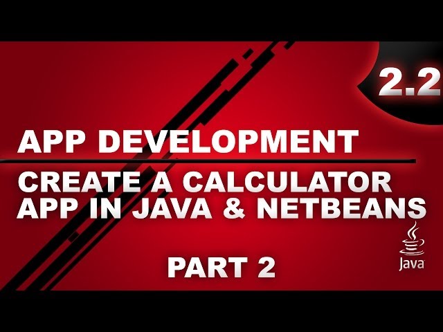 Create a Calculator in Java & Netbeans - Part 2/2