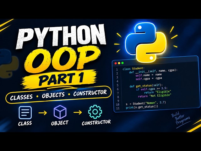 Episode 3: Python OOP Part 1