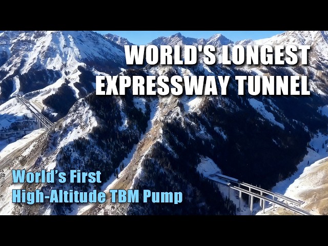 World's Longest Expressway Tunnel | Tunnel Boring Machine Slurry Pumping Solutions | TBM Pump