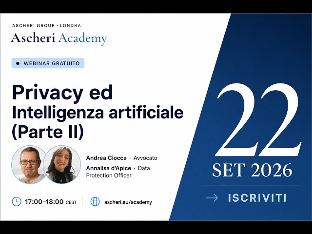 Privacy and Artificial Intelligence (Part II)