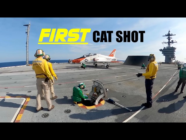 Student Pilots’ First-Ever Carrier Launches