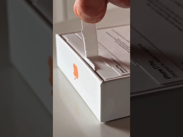 Unboxing iPhone 17 Pro #iphone17pro #unboxing  #iphone