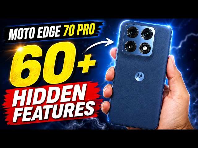 Motorola Edge 70 Pro 5G Tips & Tricks 🔥 60+ Hidden Features You Must Try! (2026)(Hindi)