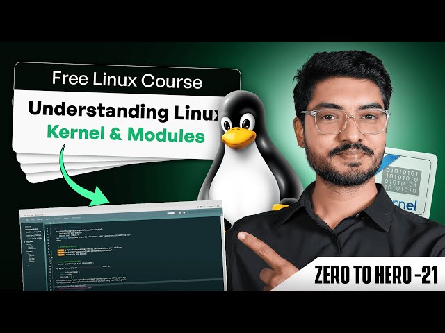 Kernel Modules in Linux Explained🔥| Management Commands & Usage | Linux Free Course (Ep 21)