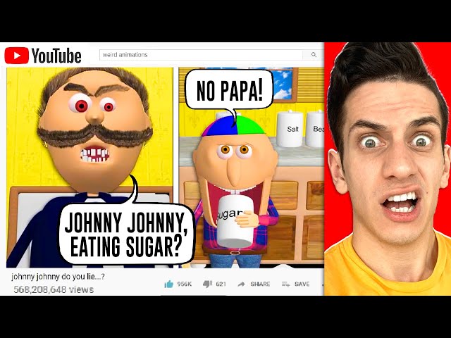 MOOSECRAFT Reacts To WEIRD ANIMATIONS...