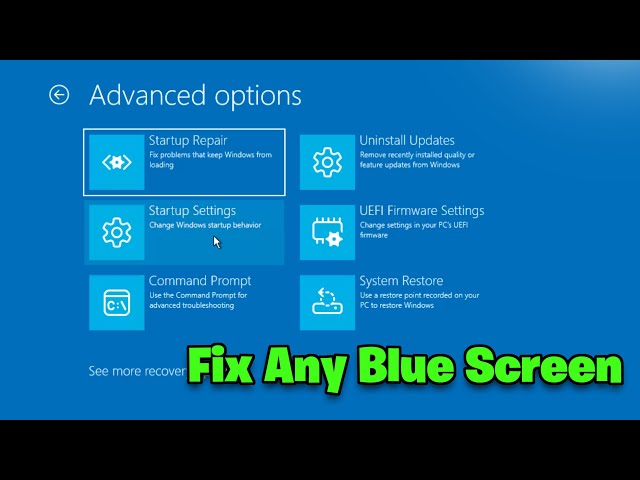 *NEW UPDATED* How To Fix Blue Screen Error in Windows 11/10/8/7 - 2026✅