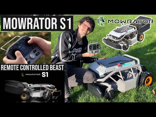 2025's Best Remote Controlled Smart Lawn Mower! - Mowrator S1 2WD Review & Test (Better Than Gas)