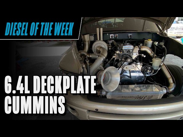 Steve Lucero's Compound-Turbo 6.4L Deckplate Cummins Engine