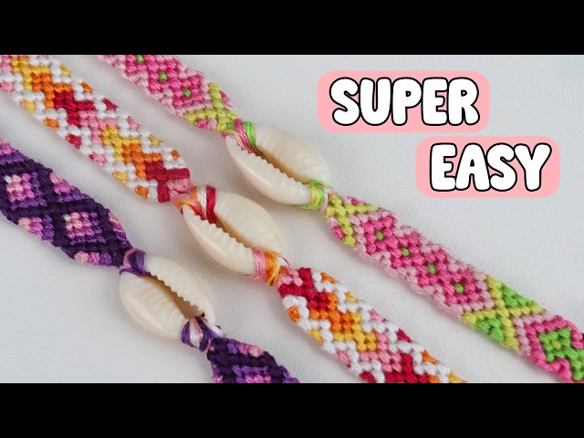 Adding seashells to bracelets is easier than you think
