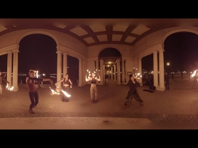 Circle of Fire Dancers (360° 3D)