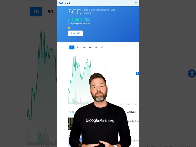 SGD Moved Up 14.04% Today!