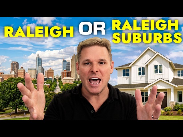 Moving to Raleigh vs The Suburbs (The Full Breakdown)