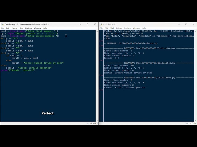 Build a Python Calculator from Scratch (Beginner Tutorial)