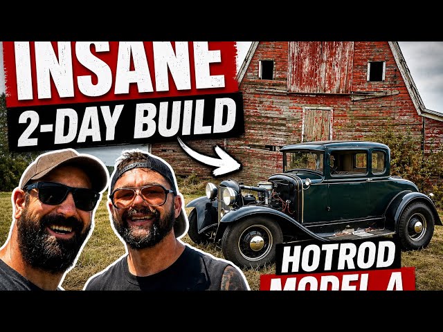 Flathead Ford V8 Powered Hot Rod Coupe Build!