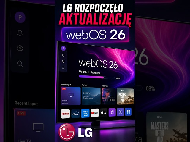 New WebOS version on older LG TVs. Check for updates!