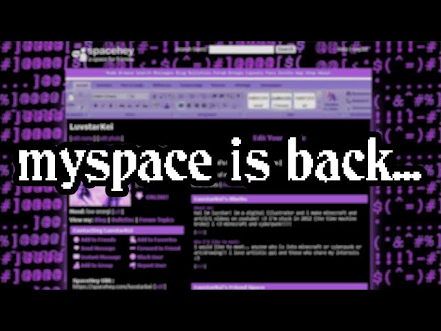 Let's explore SPACEHEY! The modern MySpace :3