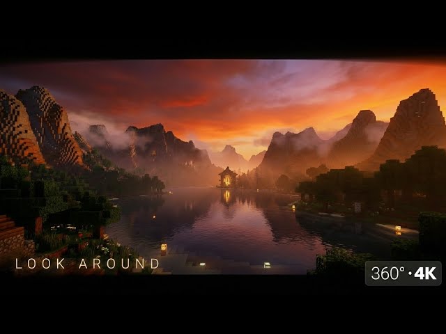 Minecraft 360° Adventure 🌎 Explore Stunning Worlds in Full Cinematic Detail!
