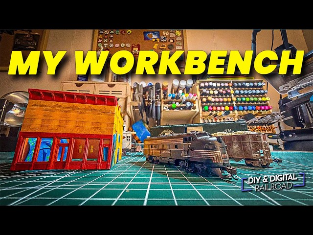My Model Railroad Tool Essentials & Desk Tour