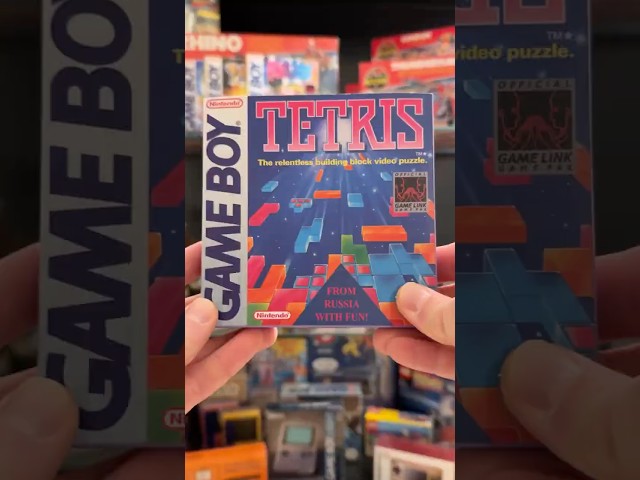 Tetris 🧩🎮 #nintendo #gameboy
